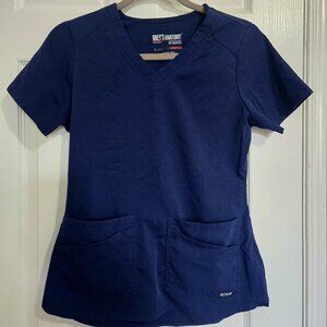 Grey's Anatomy by Barco Scrub Top Indigo (Navy)